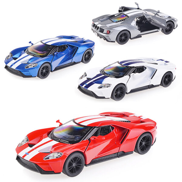 Модель Ford GT 2017 мет., инерц. 1:38, в пакете