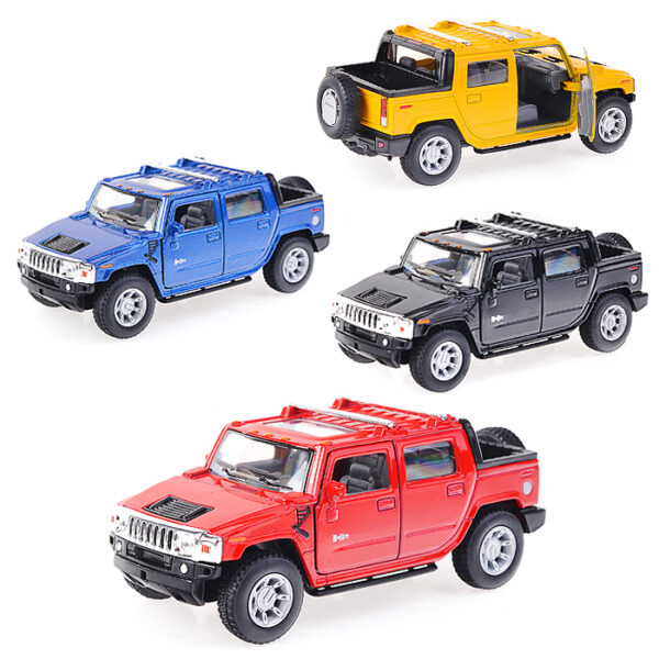 Модель Hummer H2 мет., инерц. 1:40, в пакете