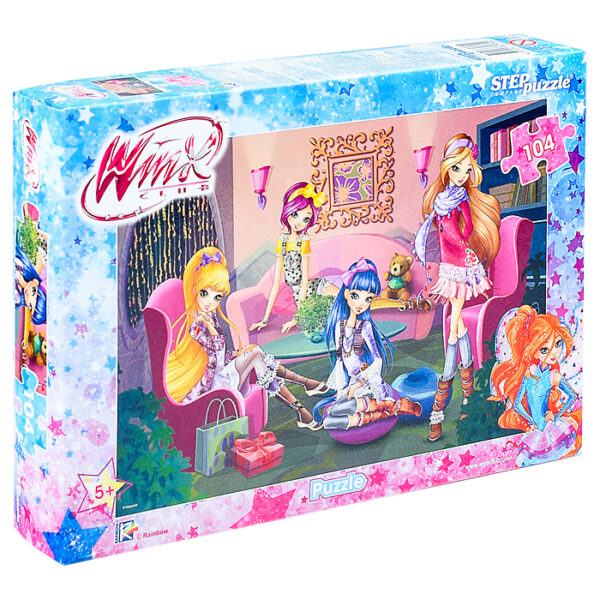 Пазлы 104 "Winx" (Rainbow)