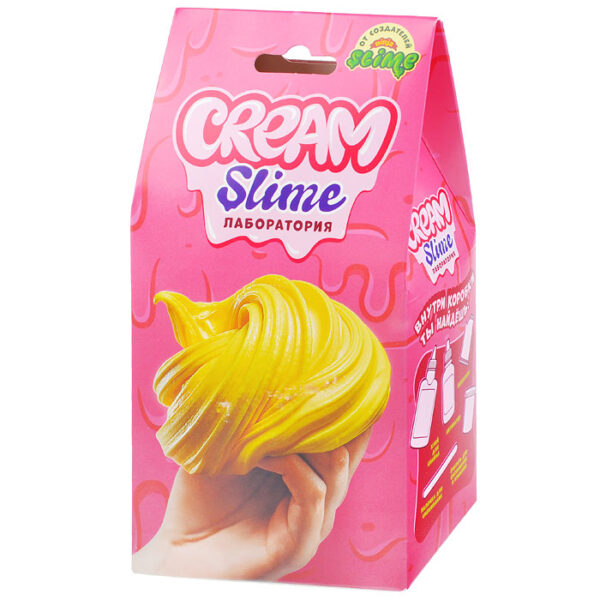 Игрушка в наборе "Cream-Slime лаборатория", 100 гр.,