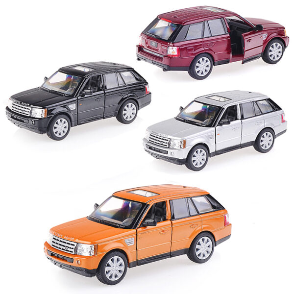 Модель Range Rover мет., инерц. 1:38, в пакете