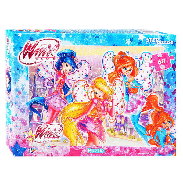 Пазлы 60 "Winx" (Rainbow)