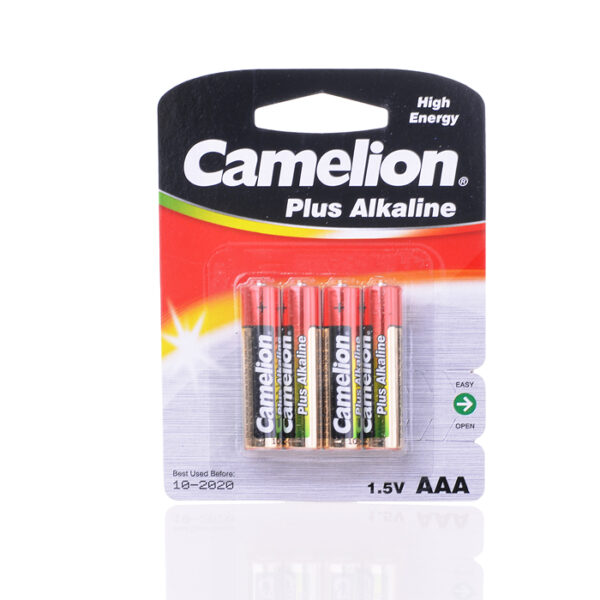 Батарейки алкалиновые Camelion Plus LR03-BP4 LR03 BL4 (4шт.)