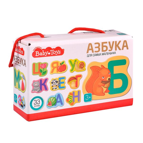 Игра настольная "Азбука для самых маленьких" Baby Toys