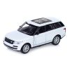 Машина металл Range Rover Vogue 12 см, (откр. двер, багаж, белый,) инерц, в коробке 3