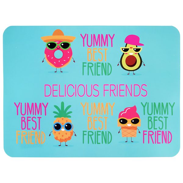 Настольное покрытие для лепки, пластик "Yummy Friend 2021"