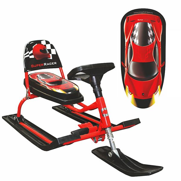 Игрушка Снегокат детский 114 "Comfort Auto" со складной спинкой (Racer)