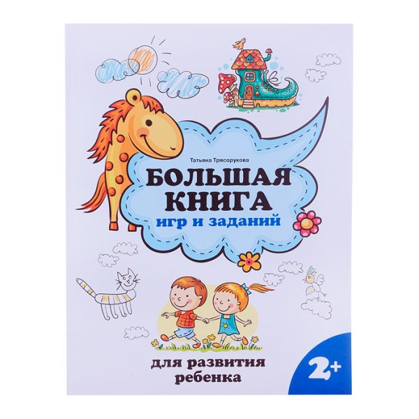 Большая книга игр и заданий для развития ребенка: 2+