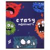 Тетрадь 48л. клетка Crazy monsters А5 мел. карт. мат.лам., выб.лак офс. 5