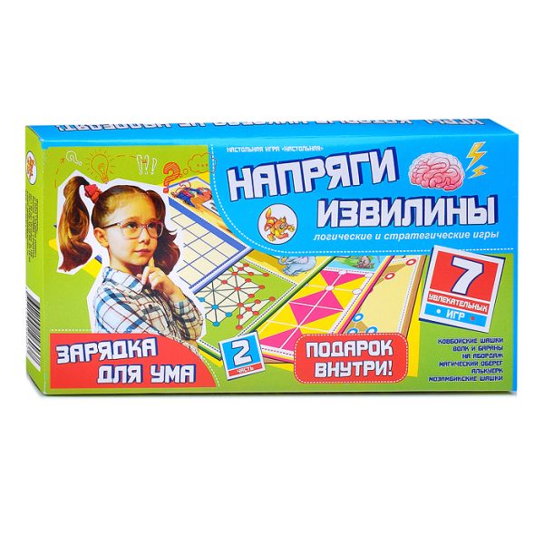 Игра логическая "Напряги извилины" №2 в коробке 5