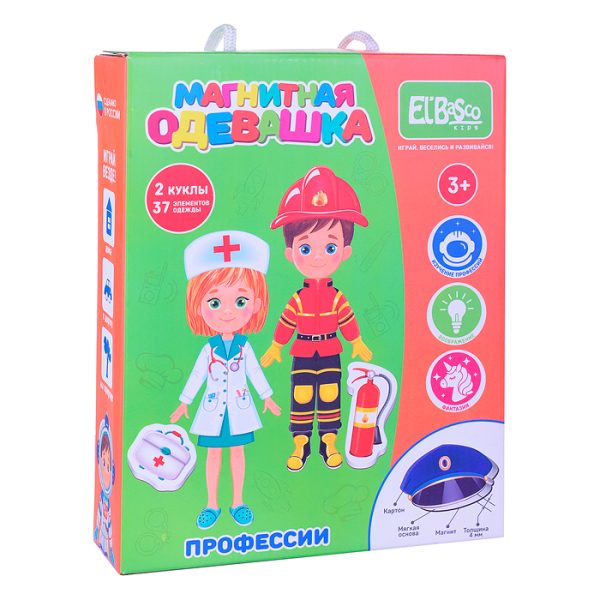 Магнитная игра-одевашка "Профессии" 2