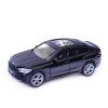 Машина металл BMW X6, 12 см, (двери, багаж, черный) инерц. в коробке 3