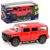 Красная инерционная машинка Внедорожник die-cast, 1:32, открывающиеся двери