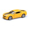 Машина металл. 1:43 Chevrolet  Camaro, откр.двери, желтый, 11см 2