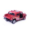 Машина металл Hummer H2 Pickup Спорт, 12 см, (двер, багаж, красный) инерц, в коробке 4