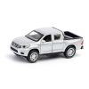 Машина металл Toyota Hilux 12 см, (двери, серебристый) инерц, в коробке 3