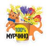 Украшение на скотче "100% Мурчино"