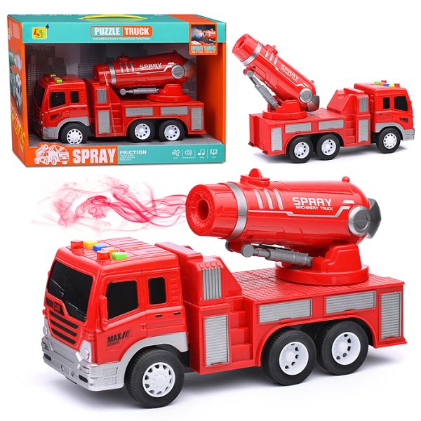 Машина "Spray truck" на батарейках, в коробке