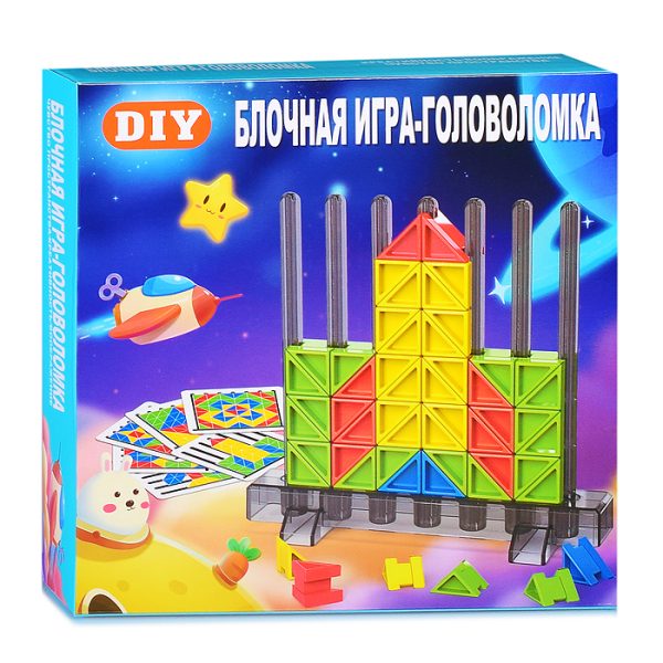 Настольная игра "Головоломка. Треугольники" в коробке 5