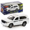 Белая инерционная машинка Внедорожник die-cast, 1:32, открывающиеся двери