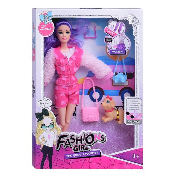 Кукла "Fashions girl-4" в коробке 4