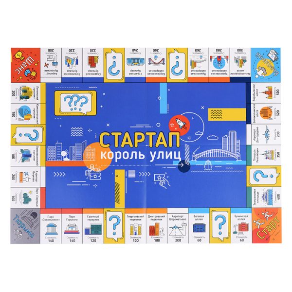 Игра экономическая "Стартап" Король улиц 2