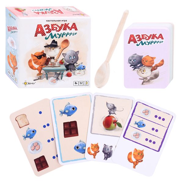 Игра настольная "Азбука Мурррзе"