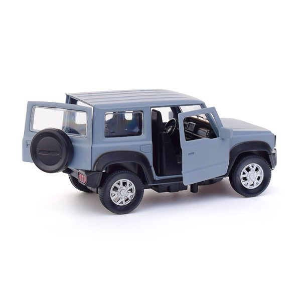 Машина металл Suzuki Jimny 11,5 см, (откр., двер, баг, сер, ) инер, в коробке 3