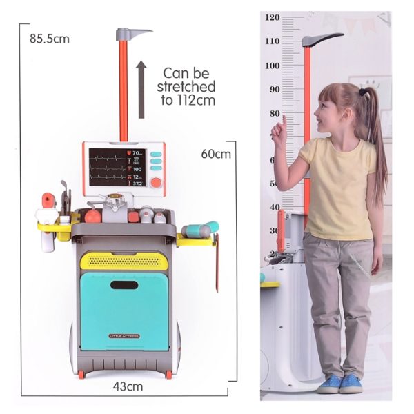 Игровой набор "Доктор" (кардиограф большой + рентген) в коробке 7