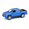 Машина металл Toyota Hilux 12 см, (откр. двери, синий)  инерц, в коробке 2