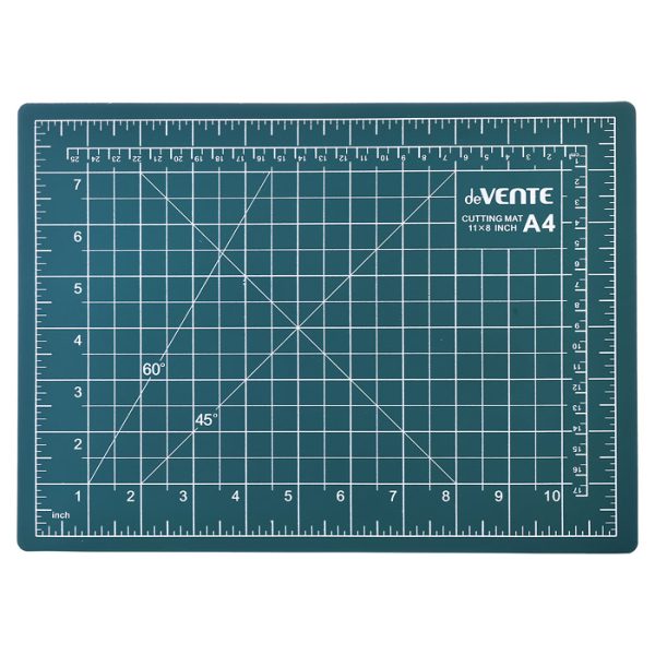 Коврик для резки A4 (30x22,5 см) непрорезаемый, толщина 3 мм, двухсторонний, трехслойный 2