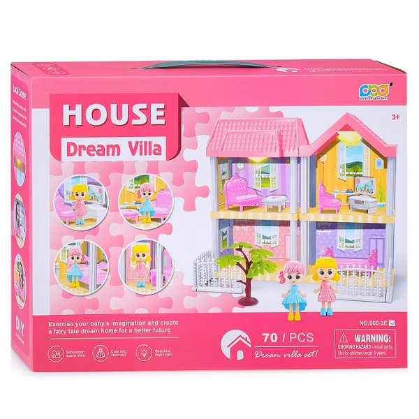 Дом для куклы "Dream house-4" в коробке 7