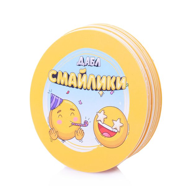 Игра настольная Дабл "Смайлики" (20 карточек) 4