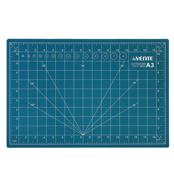 Коврик для резки A3 (45x30 см) непрорезаемый, толщина 3 мм, двухсторонний, трехслойный 2