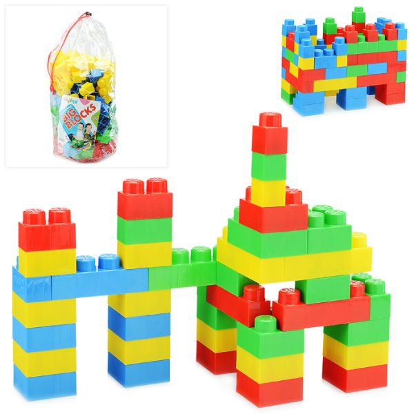 Конструктор Big Blocks, пакет, 120 дет.